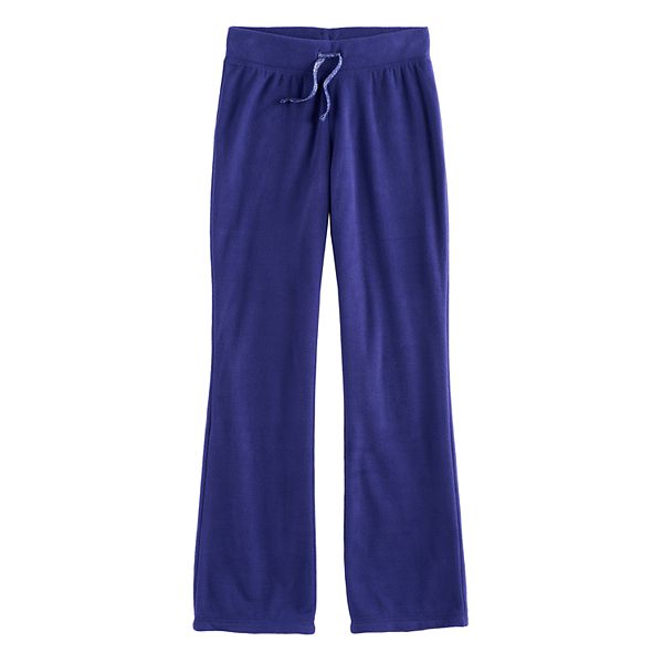 Hollister Graphic Flare Sweatpants ($13) ❤ liked on Polyvore featuring  activewear, activewear pants, purpl…