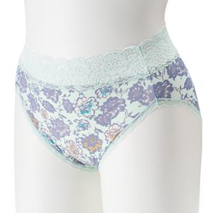 Vanity Fair Flattering Lace Hi-Cut Brief 13280