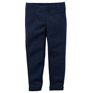 Baby Girl Carter's Pull-On Sparkle Jeggings