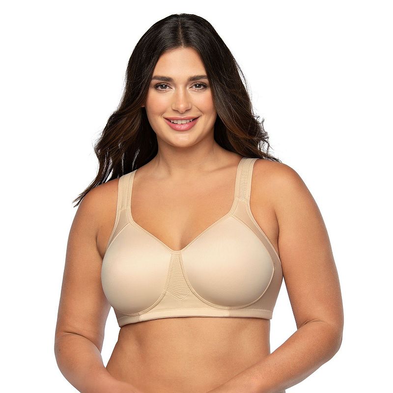 Vanity Fair Lingerie® Sport Full-Figure Wireless Bra 71500, Women's, Size: 42 B, Damask