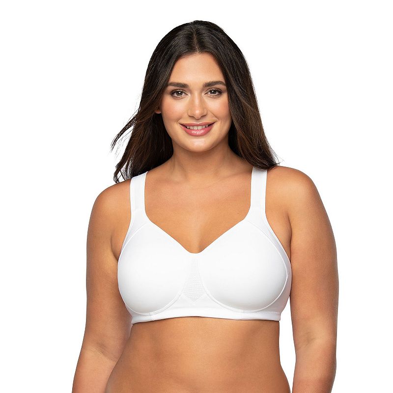 Vanity Fair Lingerie® Sport Full-Figure Wireless Bra 71500, Women's, Size: 38 C, Star White