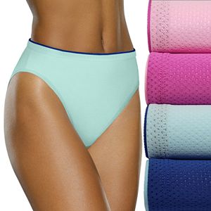 Fruit of the Loom 4-pack Breathable Hi-Cut Panty 4DSBBHC