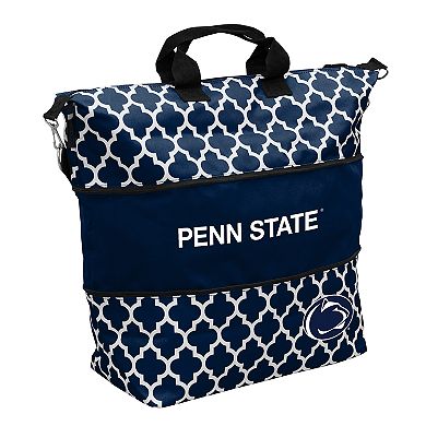 Logo Brand Penn State Nittany Lions Quatrefoil Expandable Tote