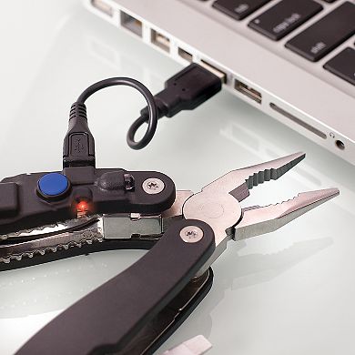 Smart Gear USB Rechargeable Flashlight Multi-Tool