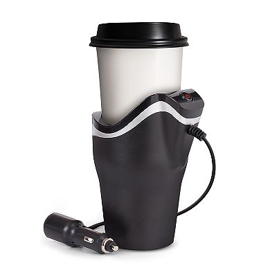 Smart Gear Beverage Warmer with Built-In USB Power Port