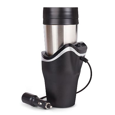 Smart Gear Beverage Warmer with Built-In USB Power Port