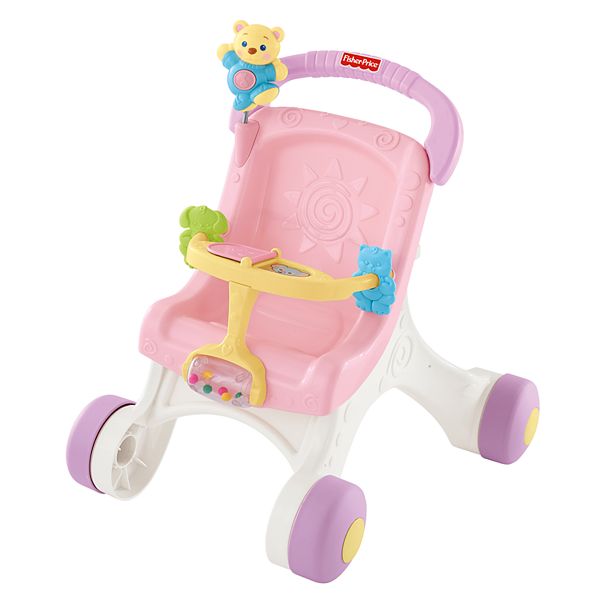 Fisher price stroll along on sale walker gift set