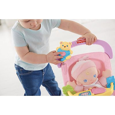 Fisher Price Brilliant Basics Stroll Along Walker