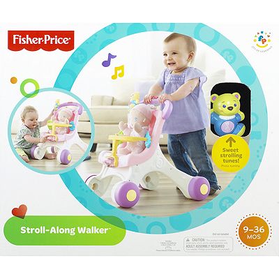 Fisher Price Brilliant Basics Stroll Along Walker