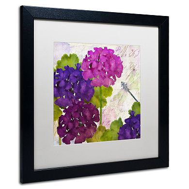 Trademark Fine Art Gaia II Black Framed Wall Art