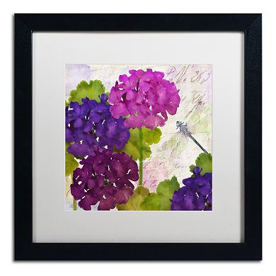 Trademark Fine Art Gaia II Black Framed Wall Art