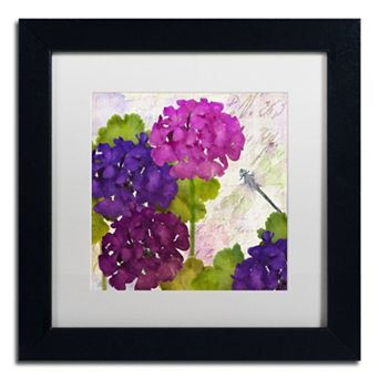 Trademark Fine Art Gaia II Black Framed Wall Art