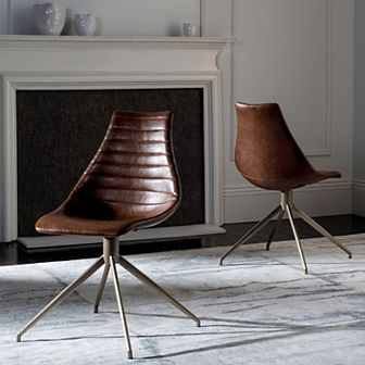 Safavieh Lynette Faux-Leather Swivel Accent Chair 2 pc Set