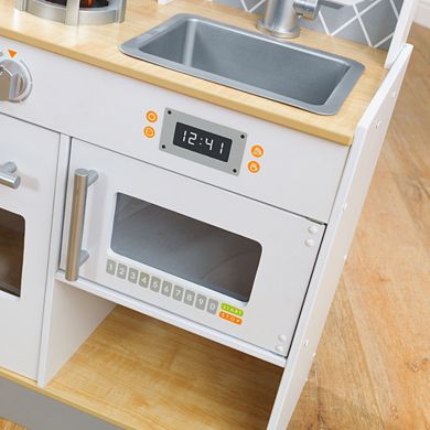 KidKraft Let's Cook Wooden Play Kitchen