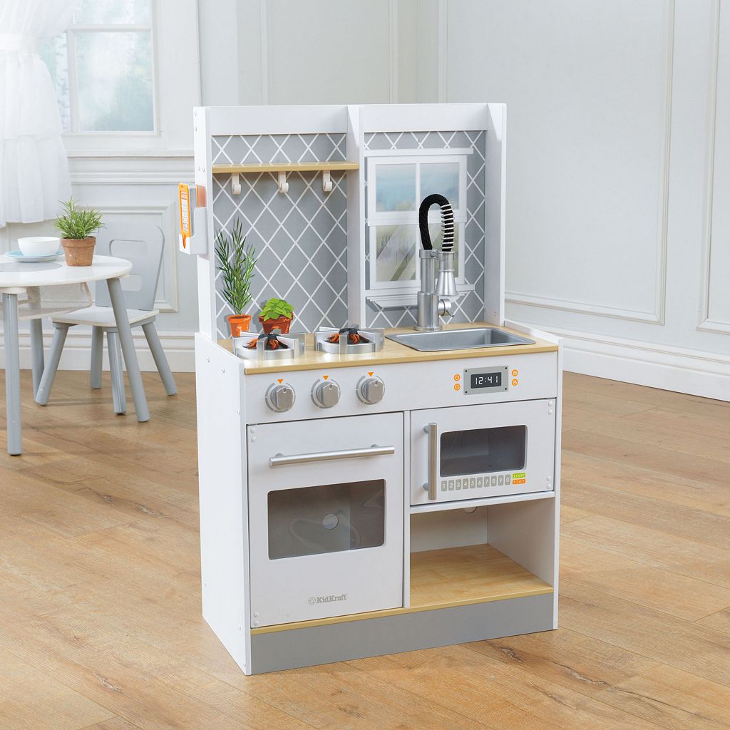 KidKraft Lets Cook Wooden Play Kitchen