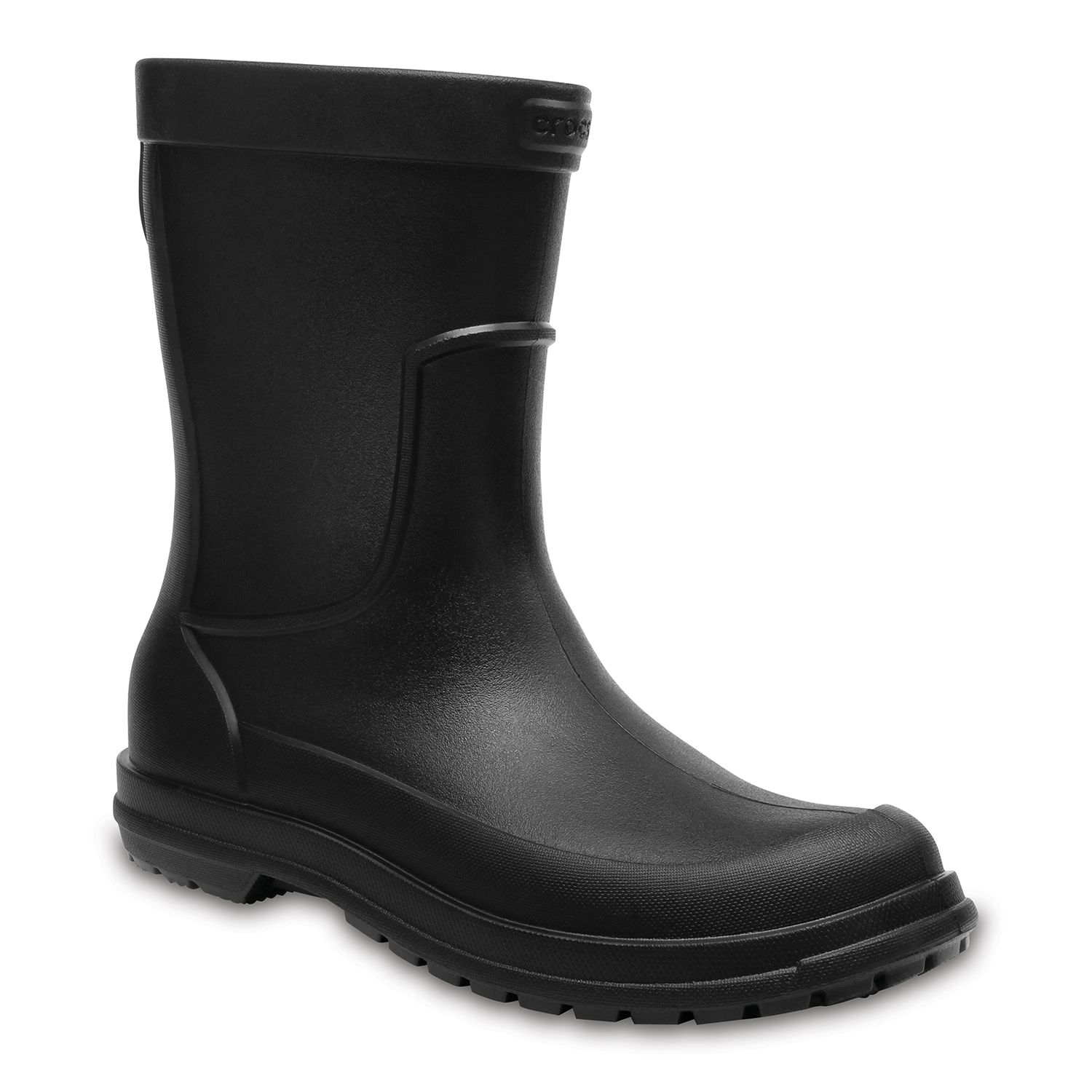 crocs ankle rain boots