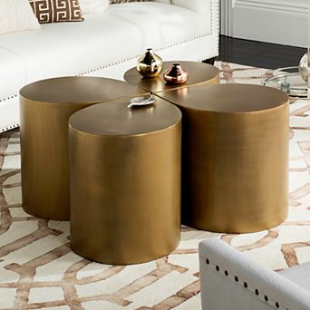 Safavieh Tilly Coffee Table & End Table 4 pc Set