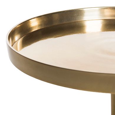 Safavieh Corvus Tray Top Round End Table