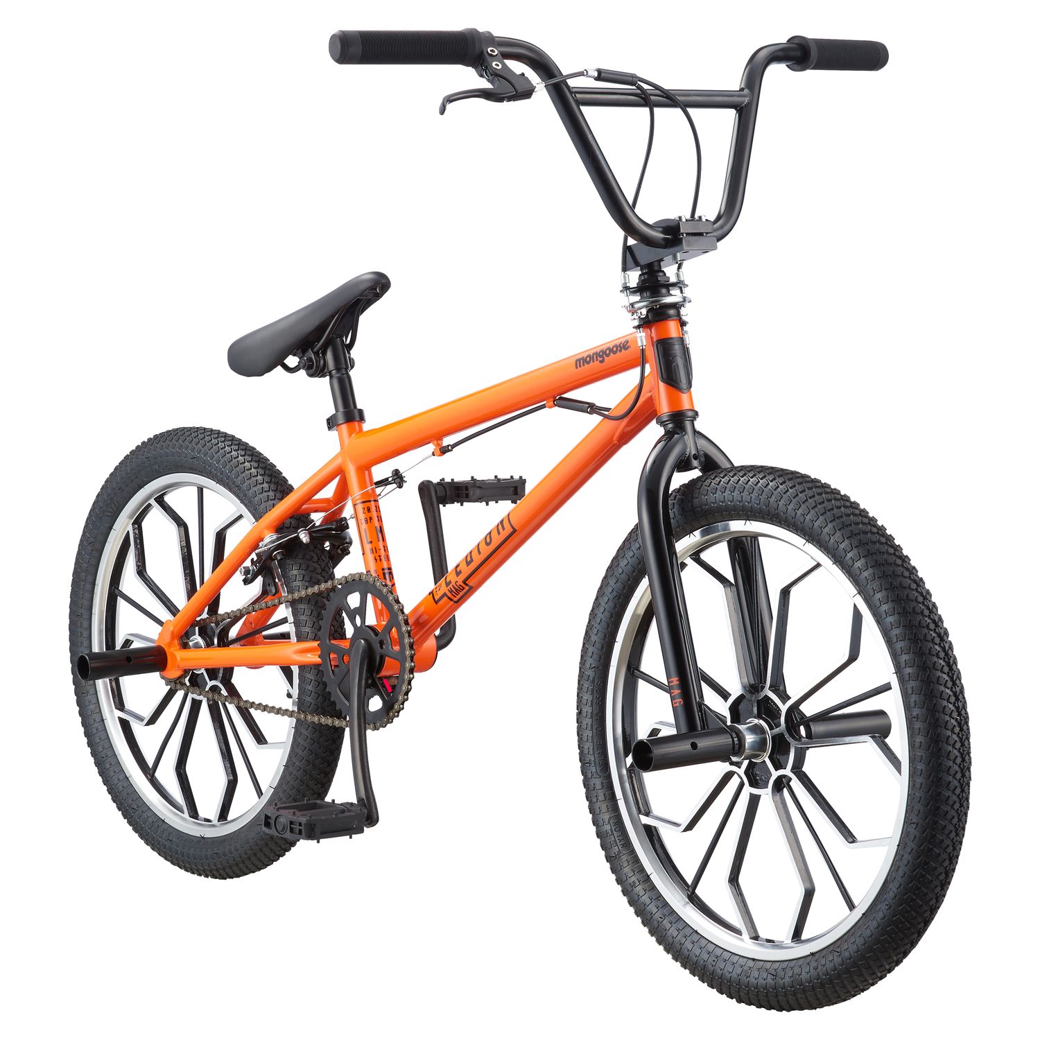 orange mongoose bmx bike