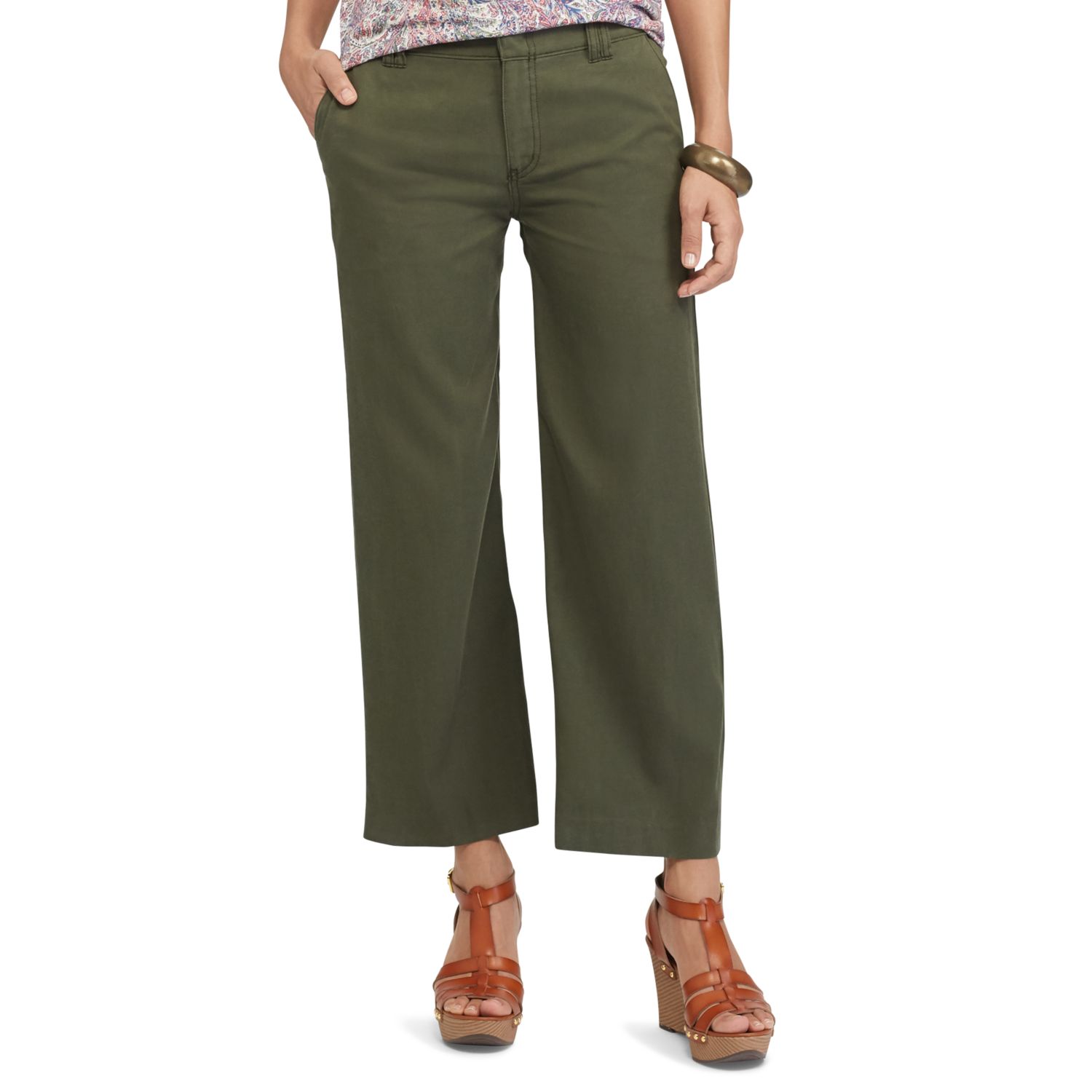 kohls womens chaps capris