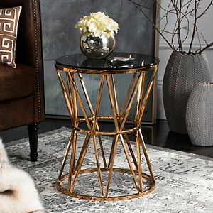 Safavieh Couture Delsy Geometric End Table