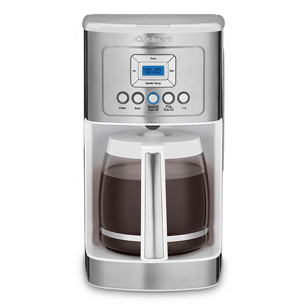 Cuisinart® PerfecTemp® 14-Cup Programmable Coffee Maker - Stainless With White