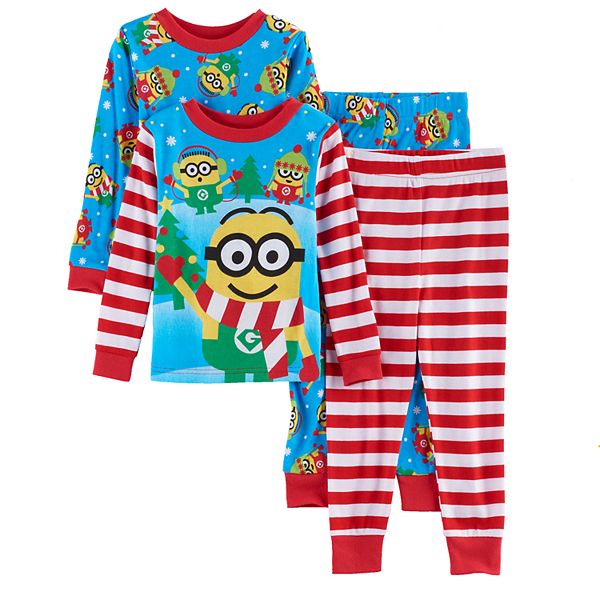 Toddler Boy Despicable Me 3 Minion Holiday Pajama Set