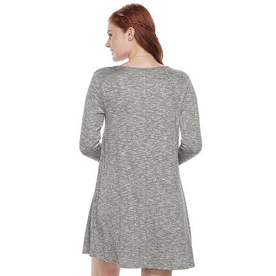 Juniors Love Fire Lightweight Sweater Dress