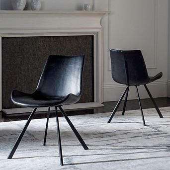 Safavieh Terra Mid-Century Modern Dining Chair 2 pc Set