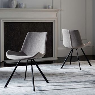 Safavieh Terra Mid-Century Modern Dining Chair 2 pc Set