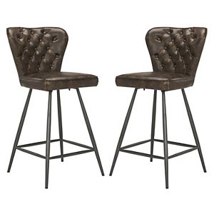 Safavieh Ashby Counter Stool 2-piece Set