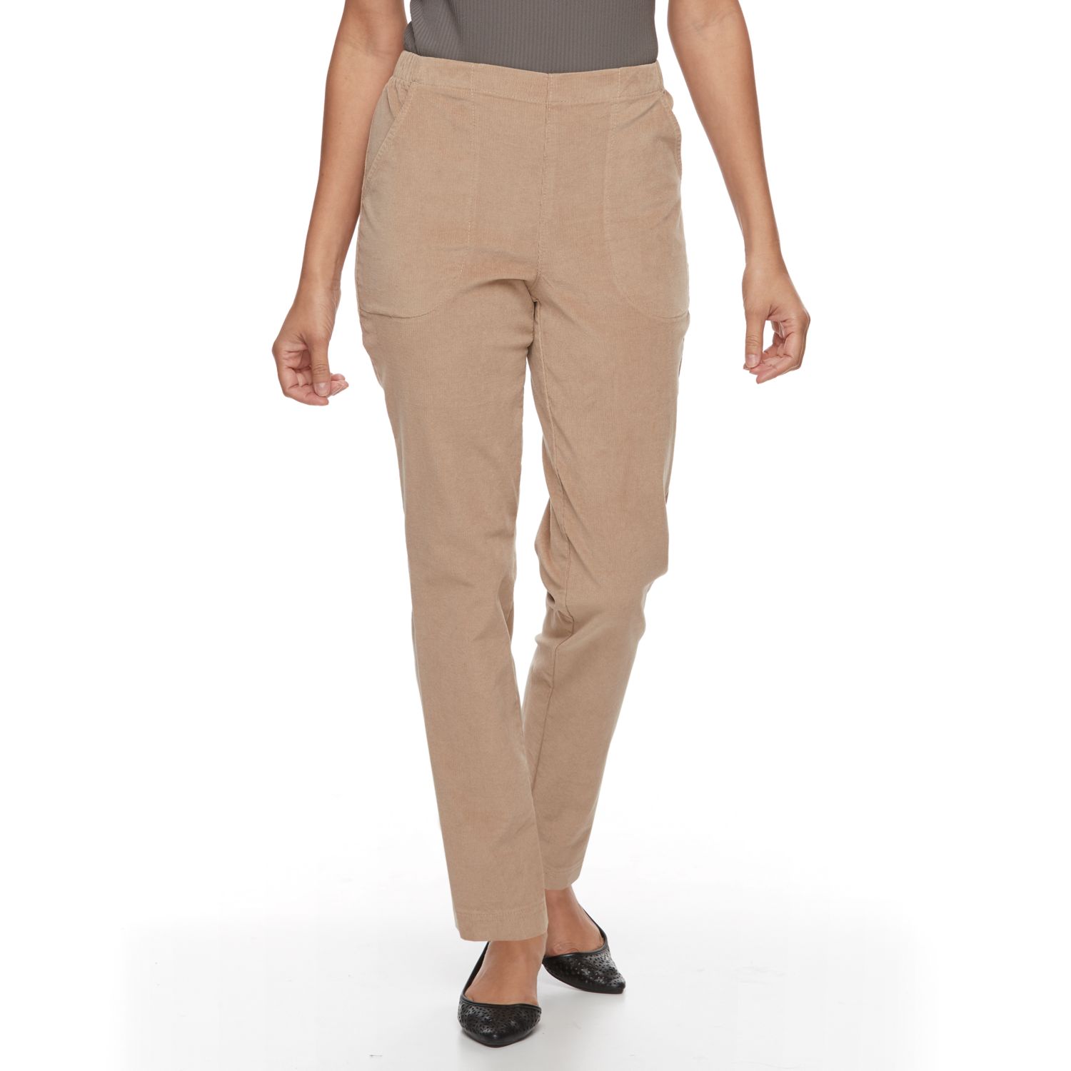 croft and barrow womens corduroy pants