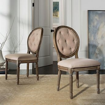 Safavieh Holloway Oval Back Dining Chair 2 pc Set