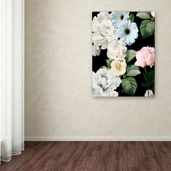 Trademark Fine Art Wallflowers Canvas Wall Art