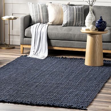 nuLOOM Daniela Farmhouse Chunky Jute Area Rug