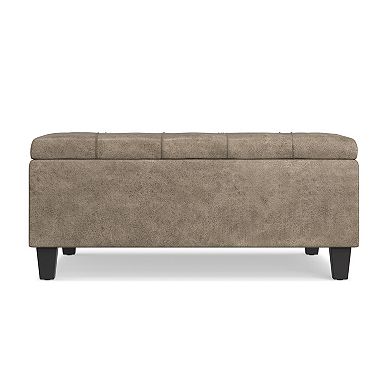 Simpli Home Harrison Coffee Storage Ottoman