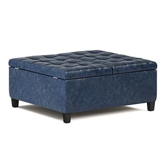 Simpli Home Harrison Coffee Storage Ottoman