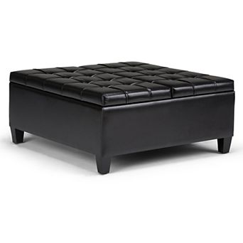 Simpli Home Harrison Coffee Storage Ottoman