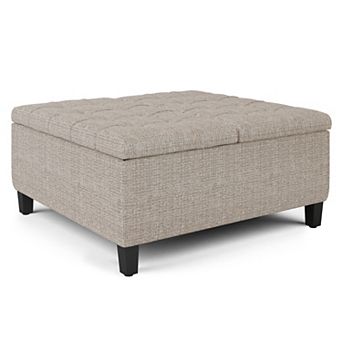 Simpli Home Harrison Coffee Storage Ottoman