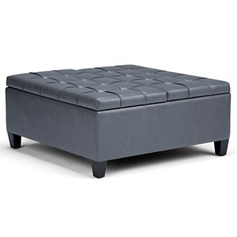 Simpli Home Harrison Coffee Storage Ottoman