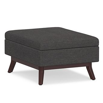 Simpli Home Coffee Table Storage Ottoman