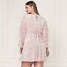 LC Lauren Conrad Runway Collection Velvet Fit & Flare Dress - Plus Size