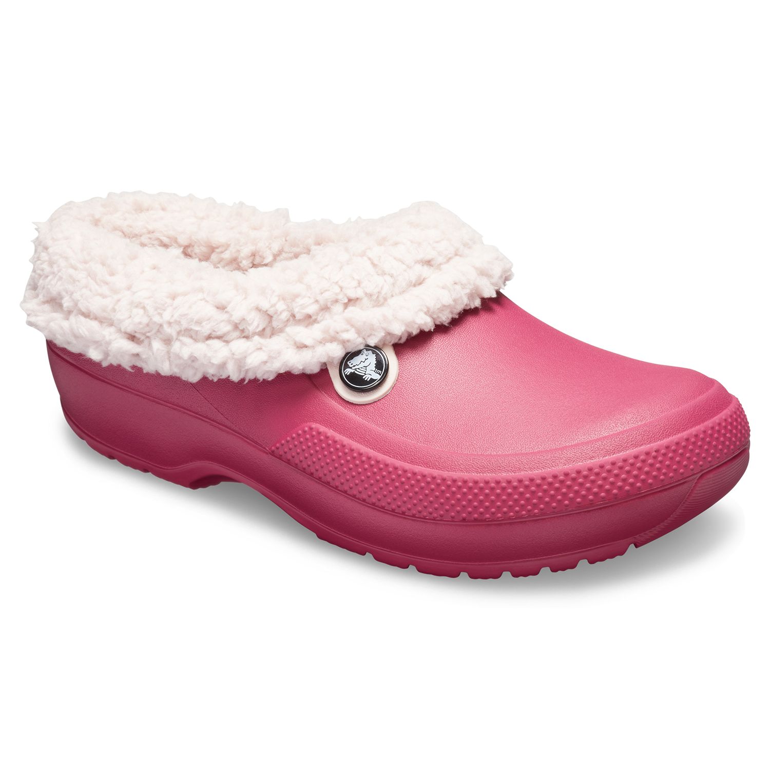 crocs with removable fur