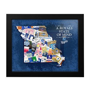Kansas City Royals State of Mind Framed Wall Art