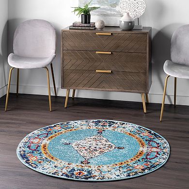 nuLOOM Vintage Medallion Veronica Rug