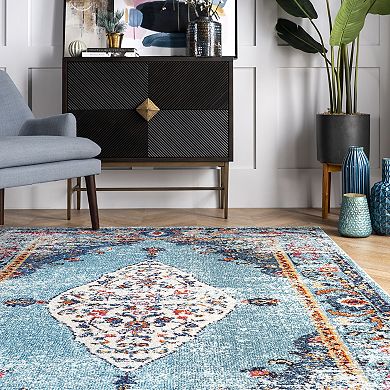 nuLOOM Vintage Medallion Veronica Rug