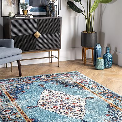 nuLOOM Vintage Medallion Veronica Rug