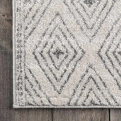 nuLOOM Bodrum Sarina Diamonds Geometric Rug