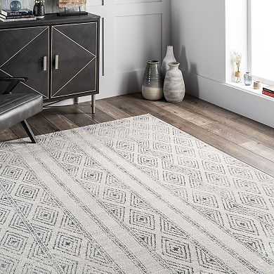 nuLOOM Bodrum Sarina Diamonds Geometric Rug