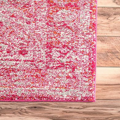 nuLOOM Bodrum Tanja Framed Medallion Rug